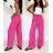 Nohavice dlhé letné mušelín dámske (XS/S/M ONE SIZE) TALIANSKA MÓDA IMWG251475