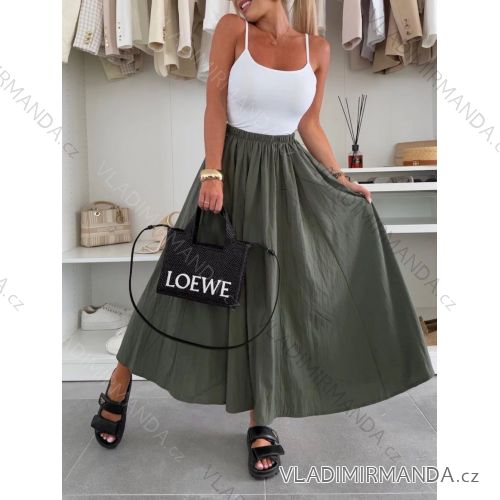 Sukňa dlhá dámska (XS/S/M ONE SIZE) TALIANSKA MÓDA IMWG251479
