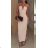 Šaty dlhé elegantné letné na ramienka dámske (XS/S/M ONE SIZE) TALIANSKA MÓDA IMWHP251920