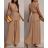 Súprava elegantná blúzka krátky rukáv a nohavice dlhé dámske (XS/S/M ONE SIZE) TALIANSKA MÓDA IMWGS251535