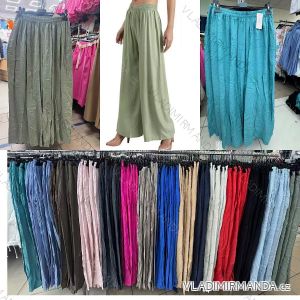 Nohavice dlhé letné dámske nadrozmer (42/44/46 ONE SIZE) TALIANSKA MÓDA IMWDV251589