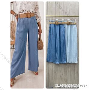Nohavice dlhé letné riflové dámske (XS/S/M ONE SIZE) TALIANSKA MÓDA IMWBL251613