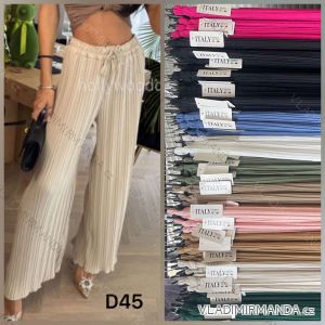 Nohavice dlhé letné dámske nadrozmer (42/44/46 ONE SIZE) TALIANSKA MÓDA IMWDT251640