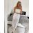 Nohavice dlhé aladinky letné dámske (S/M/L ONE SIZE) TALIANSKA MÓDA IMD24029/DUR tmavě béžová S/M/L