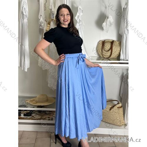 Sukňa dlhá dámska (S/M/L ONE SIZE) TALIANSKA MODA IM3250001