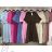 Šaty elegantné dlouhé letné mušelínové krátky rukáv dámske DAINA (S/M/L ONE SIZE) TALIANSKA MÓDA IMWGS251707