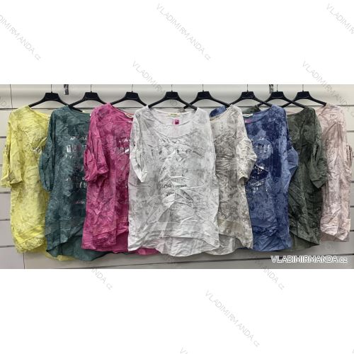 Tunika 3/4 dlhý rukáv dámska nadrozmer (42/44/46 ONE SIZE) TALIANSKA MÓDA IMWCP251709