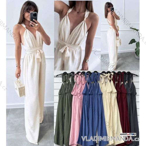 Overal dlhý letný na variabilné viazanie dámsky (XS/S/M ONE SIZE) TALIANSKA MÓDA IMWAD251863