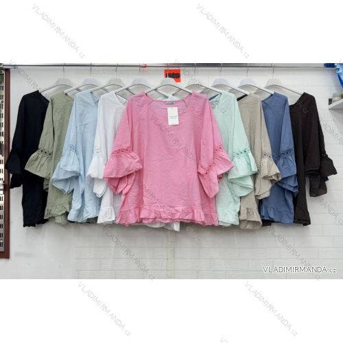 Blúzka dlhý rukáv dámska (S/M/L ONE SIZE) TALIANSKA MÓDA IMWBC251871