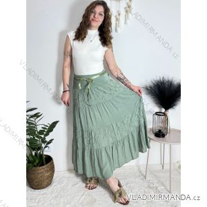 Sukňa dlhá dámska SIMONE (M/L/XL ONE SIZE) TALIANSKA MÓDA IMSM25075
