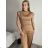 Súprava top bez rukávov a nohavice dlhé dámske (XS/S/M ONE SIZE) IMM25M39622/DUR tmavo béžová XS/S/M