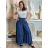 Nohavice dlhé letné oversize dámske ANDY (M/L/XL ONE SIZE) TALIANSKA MÓDA IMWGS251152