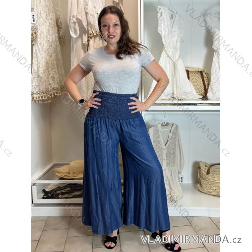Nohavice dlhé letné oversize dámske ANDY (M/L/XL ONE SIZE) TALIANSKA MÓDA IMWGS251152