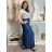 Nohavice dlhé letné oversize dámske ANDY (M/L/XL ONE SIZE) TALIANSKA MÓDA IMWGS251152