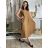 Šaty dlhé letné oversize na ramienka dámske HELA (S/M/L ONE SIZE) TALIANSKA MÓDA IM4251114/DUR S/M/L zelená khaki