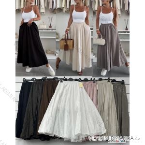 Sukňa dlhá dámska (S/M/L ONE SIZE) TALIANSKA MÓDA IMWAD252017