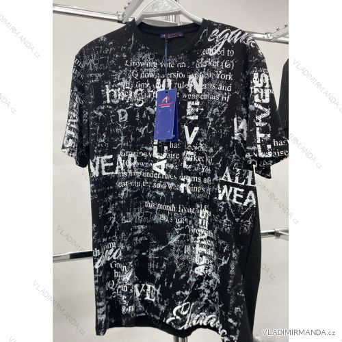 Tričko krátky rukáv pánske nadrozmer (M - 2XL) TMEAC251936