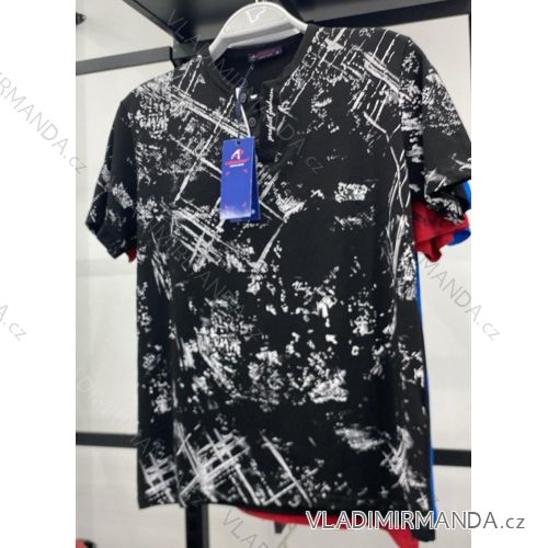Tričko krátky rukáv pánske nadrozmer (M - 2XL) TMEAC251938