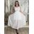 Šaty dlhé letné na ramienka dámske (S/M/L ONE SIZE) TALIANSKA MÓDA IMWGS251531/DR -   zelená khaki -   S/M/L