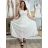 Šaty dlhé letné na ramienka dámske (S/M/L ONE SIZE) TALIANSKA MÓDA IMWGS251531/DR -   zelená khaki -   S/M/L