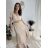 Šaty letné košeľové s opaskom krátky rukáv dámske (S/M/L ONE SIZE) TALIANSKA MóDA IM424486/DR modrá mintova M / L