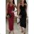 Šaty letné dlhé elegantné na ramienka dámske (XS/S/M ONE SIZE) TALIANSKA MÓDA IMWDK252036