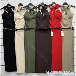 Súprava sukne a top dámska (XS/S/M ONE SIZE) TALIANSKA MÓDA IMWDK252041