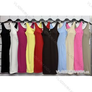 Šaty letné dlhé na ramienka dámske (XS/S/M ONE SIZE) TALIANSKA MÓDA IMWDK252042
