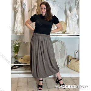 Sukňa dlhá s vreckami dámska MILAGO (M/L/XL ONE SIZE) TALIANSKA MÓDA IM425244