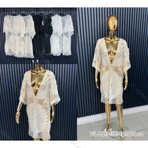 Prehoz cez plavky čipkový 3/4 dlhý rukáv dámsky (XS/S/M ONE SIZE) TALIANSKA MÓDA IMWCA251973