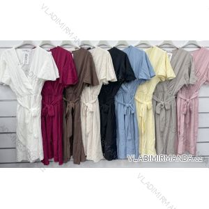 Šaty letné krátky rukáv dámske (S/M/L ONE SIZE) imwDS251991