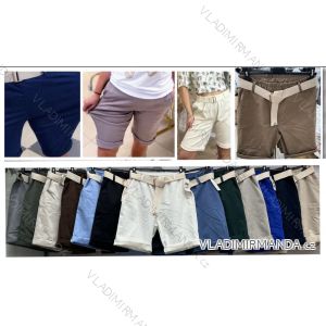 Kraťasy šortky s opaskom dámske (S/M/L ONE SIZE) TALIANSKA MÓDA IMWDY252071