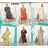 Šaty dlouhé letné krátky rukáv dámske (S/M/L ONE SIZE) TALIANSKA MÓDA IMWBL252090