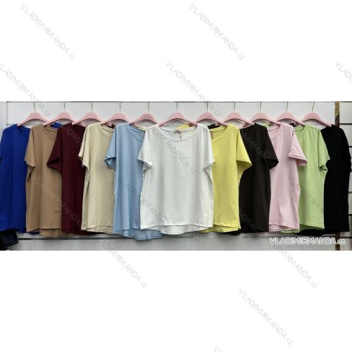 Tričko krátky rukáv dámske (S/M/L ONE SIZE) TALIANSKA MÓDA IMWBH252124