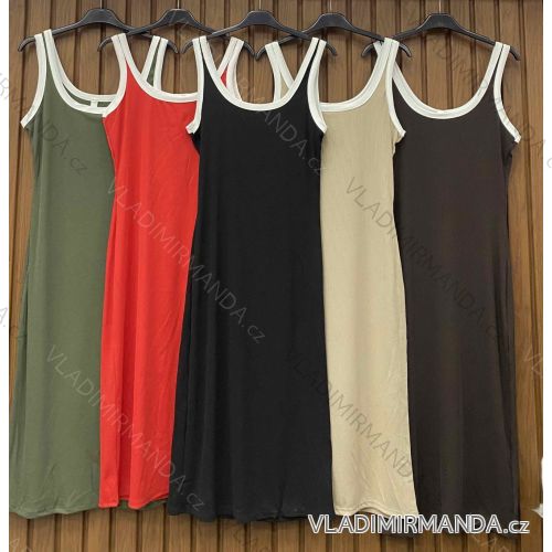 Šaty letné na ramienka dámske (XS/S/M ONE SIZE) TALIANSKA MÓDA IMWHD252155