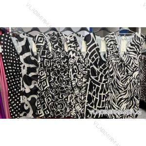 Šaty krátke icecool bez rukávov dámske (S/M/L ONE SIZE) TALIANSKA MÓDA IMM25m177A