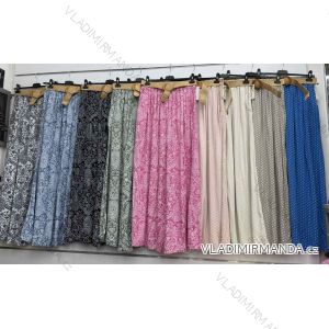 Sukně dlouhá s páskem dámská (S/M/L ONE SIZE) ITALSKÁ MÓDA IMWAR252234