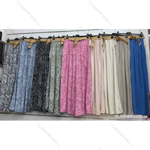 Sukňa dlhá s opaskom dámska (S/M/L ONE SIZE) TALIANSKA MÓDA IMWAR252234