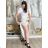 Nohavice dlhé aladinky letné dámske (S/M/L ONE SIZE) TALIANSKA MÓDA IMD24029/DUR tmavě béžová S/M/L