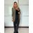 Sako dlhý rukáv dámske (S/M ONE SIZE) TALIANSKA MÓDA IMPVN2522493/DU -   hnědá světlá -   S / M