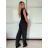 Súprava top bez rukávov a nohavice dlhé dámske (XS/S/M ONE SIZE) IMM25M39622/DUR tmavo béžová XS/S/M