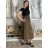 Šaty dlhé elegantné letné s krátkým rukávem dámske SILVIA (S/M/L ONE SIZE) TALIANSKA MÓDA IMC25310/DUR