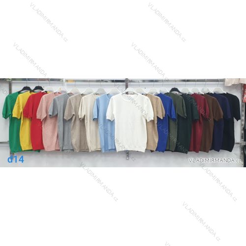 Sveter tenký krátky rukáv dámsky (S/M/L ONE SIZE) IMWDF252271