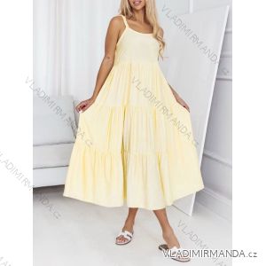 Šaty letné oversize na ramienka dámske (XS/S/M ONE SIZE) TALIANSKA MÓDA IMWGS252295