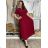 Šaty dlhé elegantný letný krátky rukáv dámske nadrozmer ASTRA (42/44/46 ONE SIZE) TALIANSKA MÓDA IM425422