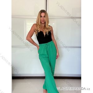 Nohavice dlhé letné dámske (S/M/L ONE SIZE) TALIANSKA MODA IM7250004/DU
