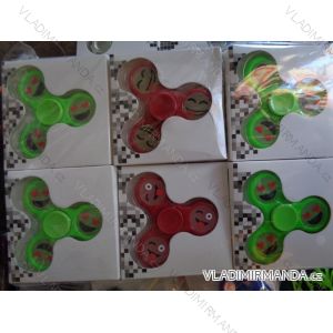 Fidget spinner hand crazy antistresový spinner-smajlik-plast SP2008
