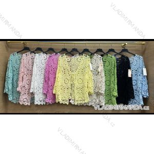 Sveter slabý krajkový dlhý rukáv na viazanie dámsky (S/M/L ONE SIZE) TALIANSKA MÓDA IMWBR252324