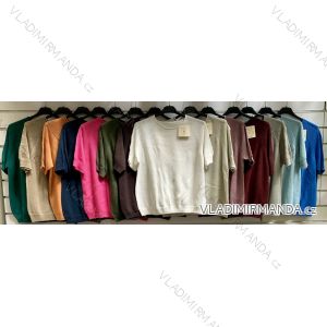 Šaty volnočasové letní krátký rukáv dámské (S/M/L ONE SIZE) ITALSKÁ MÓDA IMWCP252337