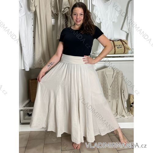 Sukňa dlhá dámska TINA (S/M/L ONE SIZE) TALIANSKA MóDA IMSM25TINA